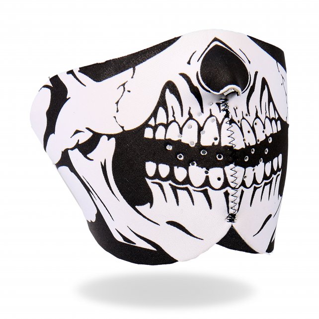 Skull Neoprene Half Mask