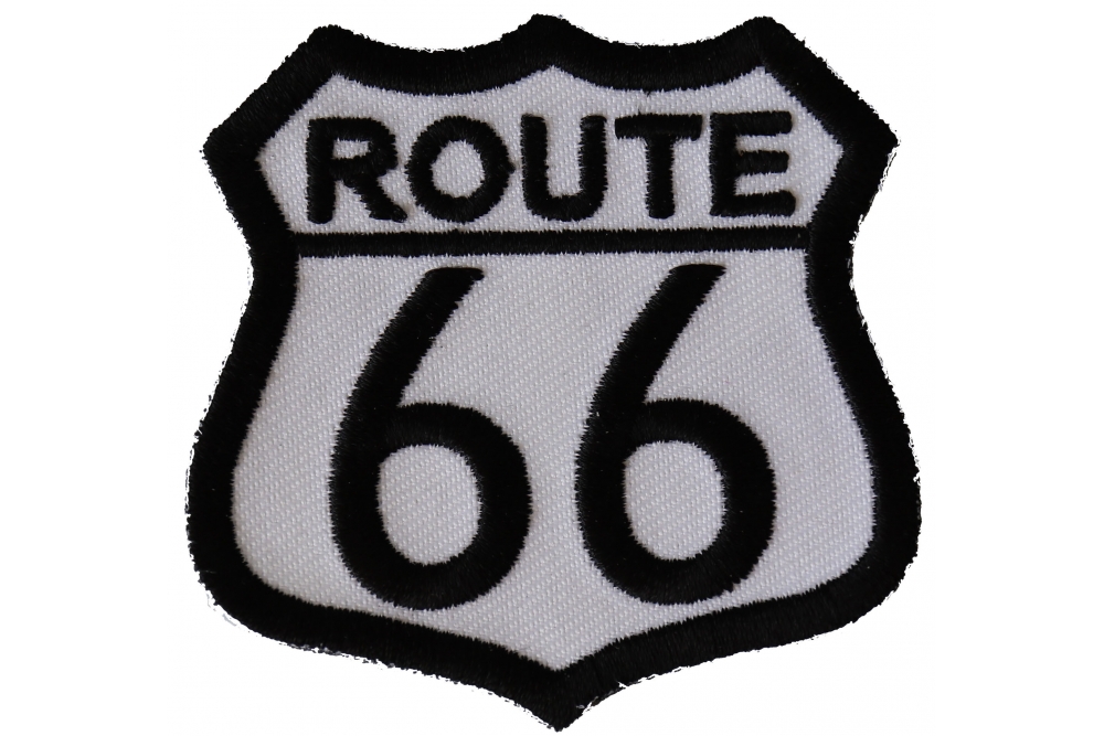 Route 66 Black & White Patch