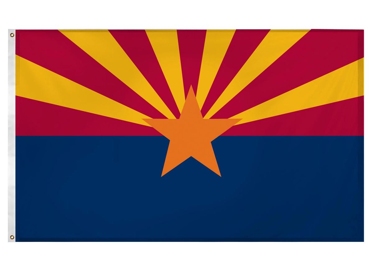 Arizona Flag Super Knit Polyester
