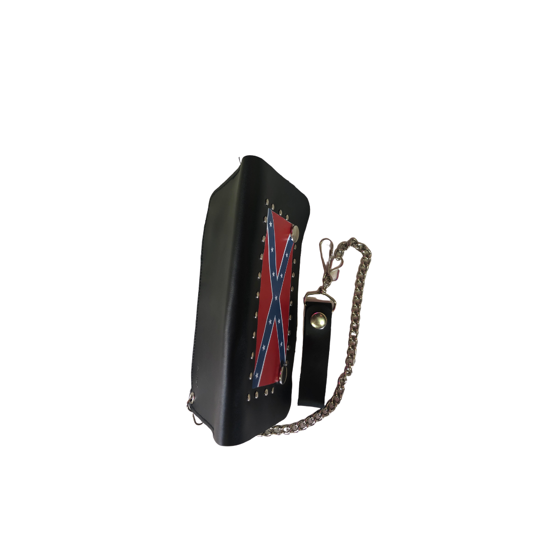 Rebel Flag Confederate Trucker Wallet