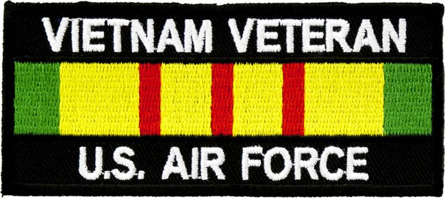 Vietnam Veteran US Air Force Patch