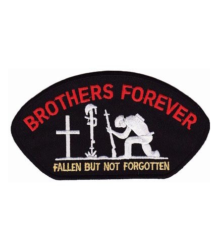 Brothers Forever Fall Soldier Hat Patch